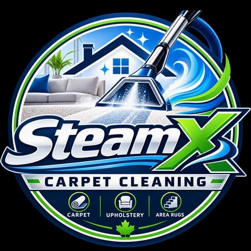 SteamX Carpet Cleaning Official Logo